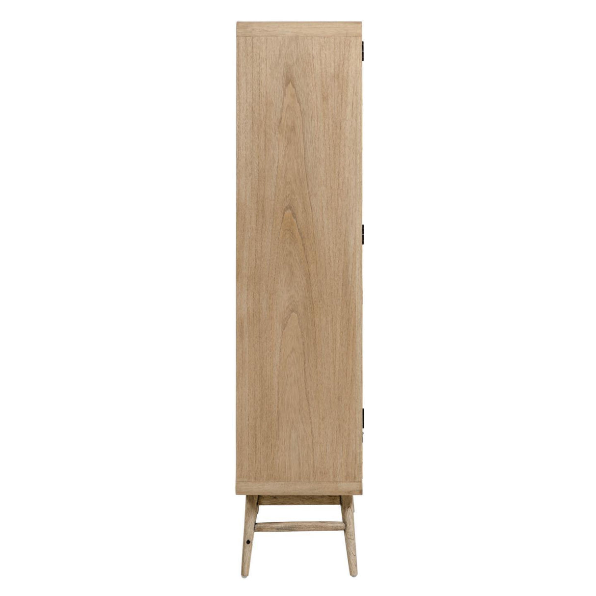 Nalu Schrank aus massivem Mindiholz und Rattan 90 x 175 cm - ZEN ZONE Furniture