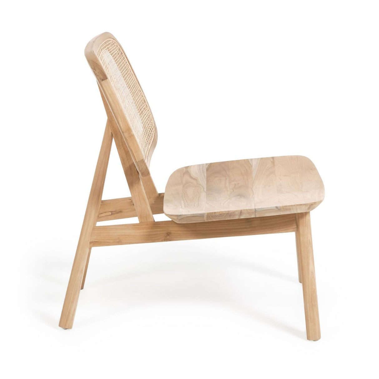 Nadra Sessel aus massivem Teakholz und Rattan - ZEN ZONE Furniture