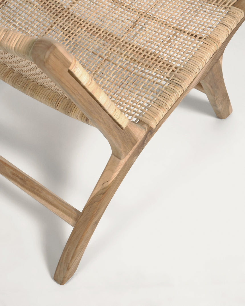 Beida Sessel aus massivem Teakholz - ZEN ZONE Furniture