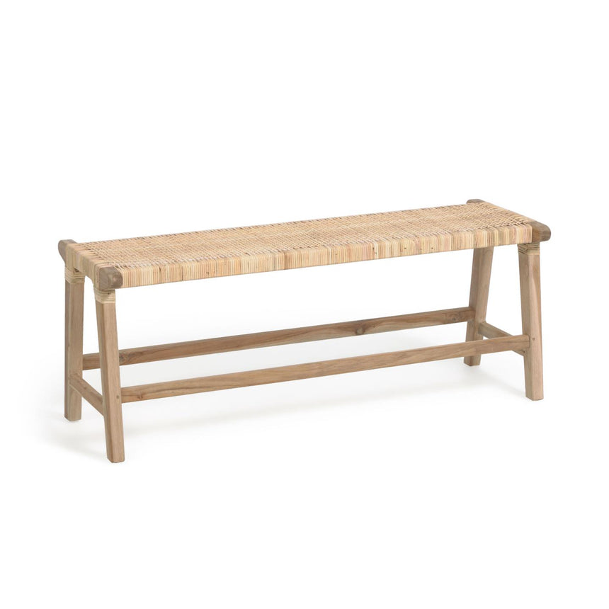 Beida Bank aus massivem Teakholz 120 cm - ZEN ZONE Furniture