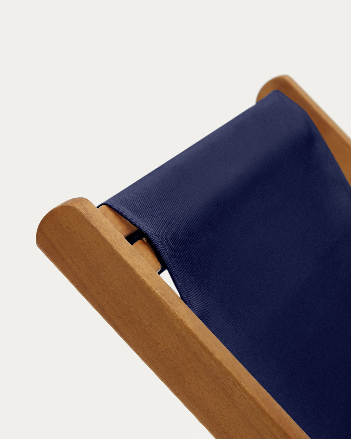 Klappbarer Outdoor-Liegestuhl Adredna in Blau aus massivem Akazienholz FSC 100% - ZEN ZONE Furniture