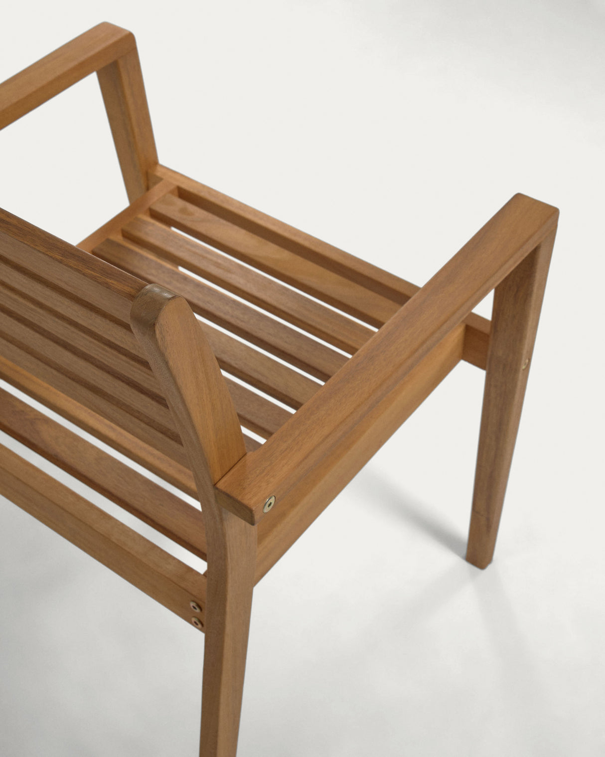 Hanzel stapelbarer Gartenstuhl aus massivem Akazienholz FSC 100% - ZEN ZONE Furniture