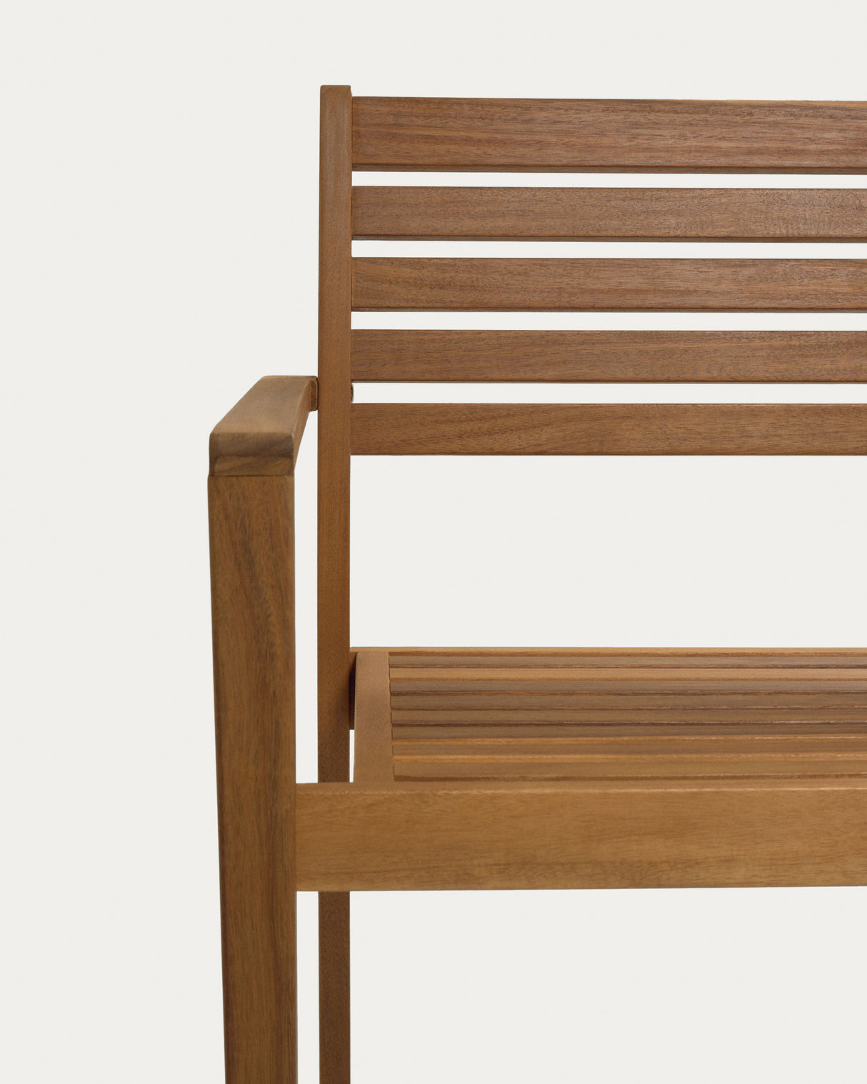 Hanzel stapelbarer Gartenstuhl aus massivem Akazienholz FSC 100% - ZEN ZONE Furniture