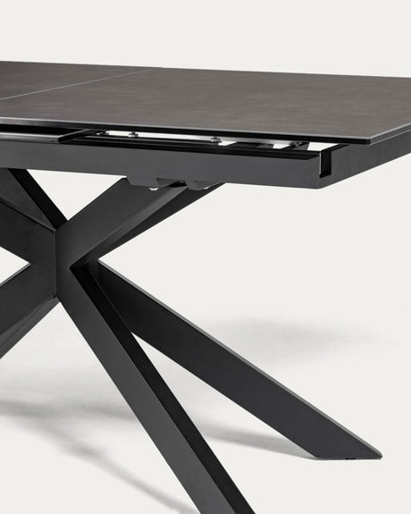 Atminda ausziehbarer Tisch 160 (210) x 90 cm Feinsteinzeugplatte - ZEN ZONE Furniture