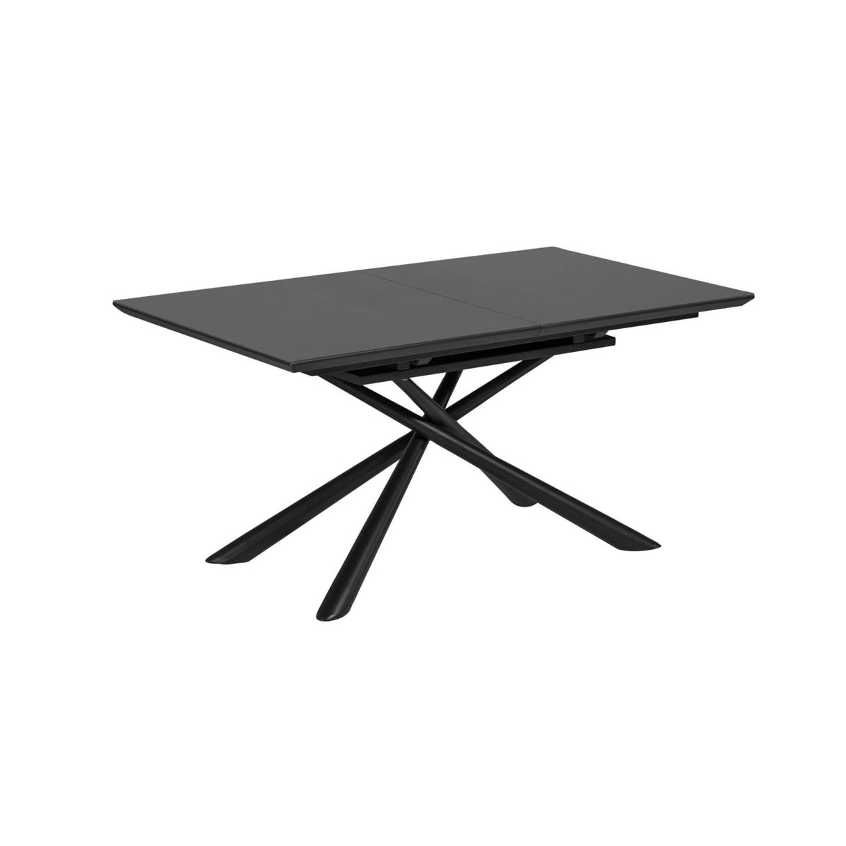 Theone Ausziehtisch Schwarz 160 (210) x 90 cm - ZEN ZONE Furniture