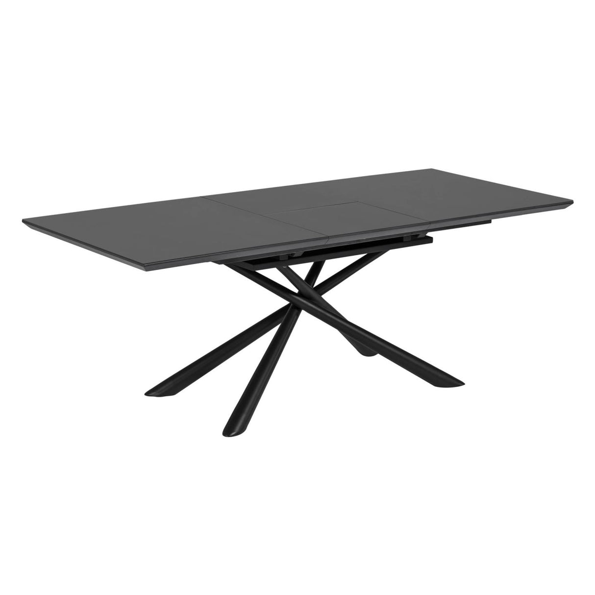 Theone Ausziehtisch Schwarz 160 (210) x 90 cm - ZEN ZONE Furniture