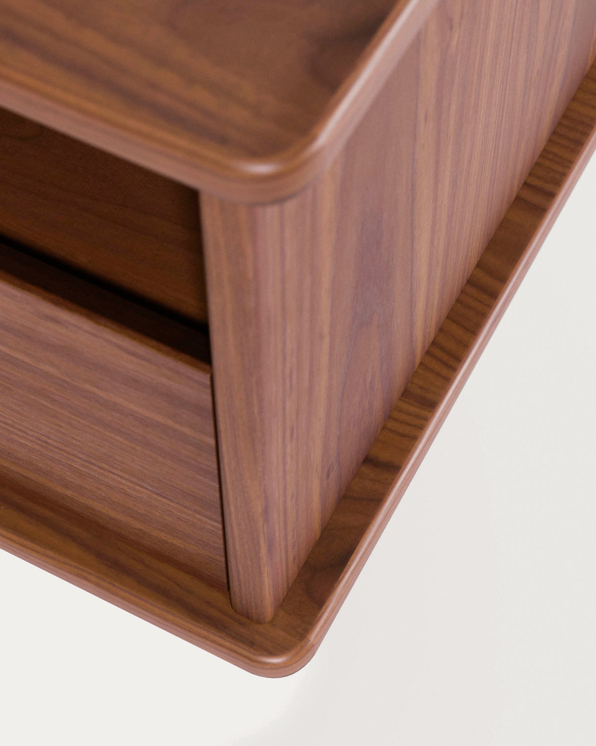 Carolin TV-Schrank 1 Türe und 1 Schublade aus Nussholzfurnier 180 x 63,5 cm - ZEN ZONE Furniture