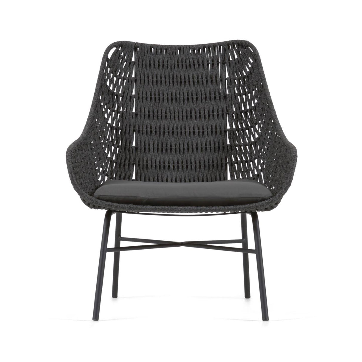 Abeli Seilsessel in Schwarz - ZEN ZONE Furniture