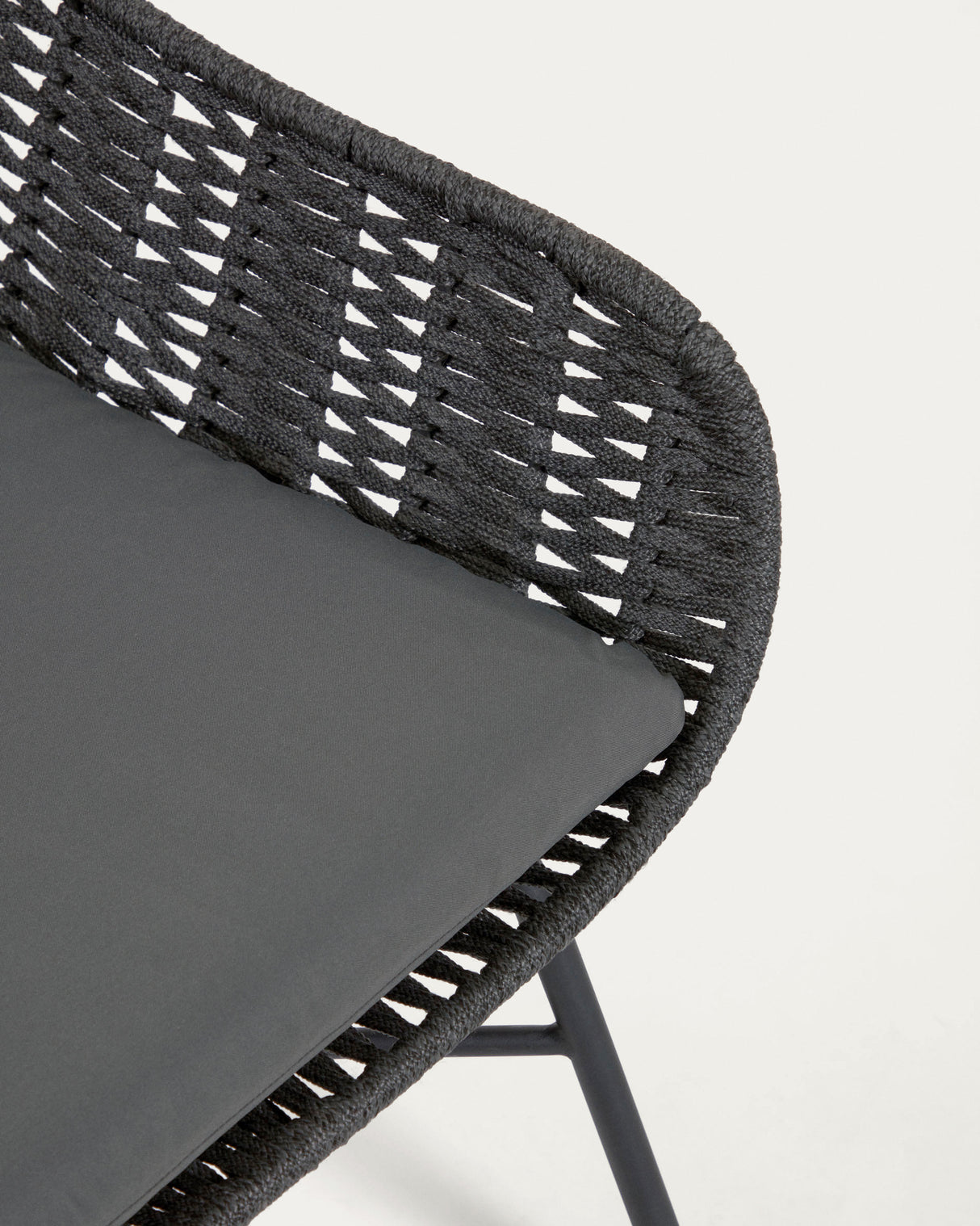 Abeli Seilsessel in Schwarz - ZEN ZONE Furniture