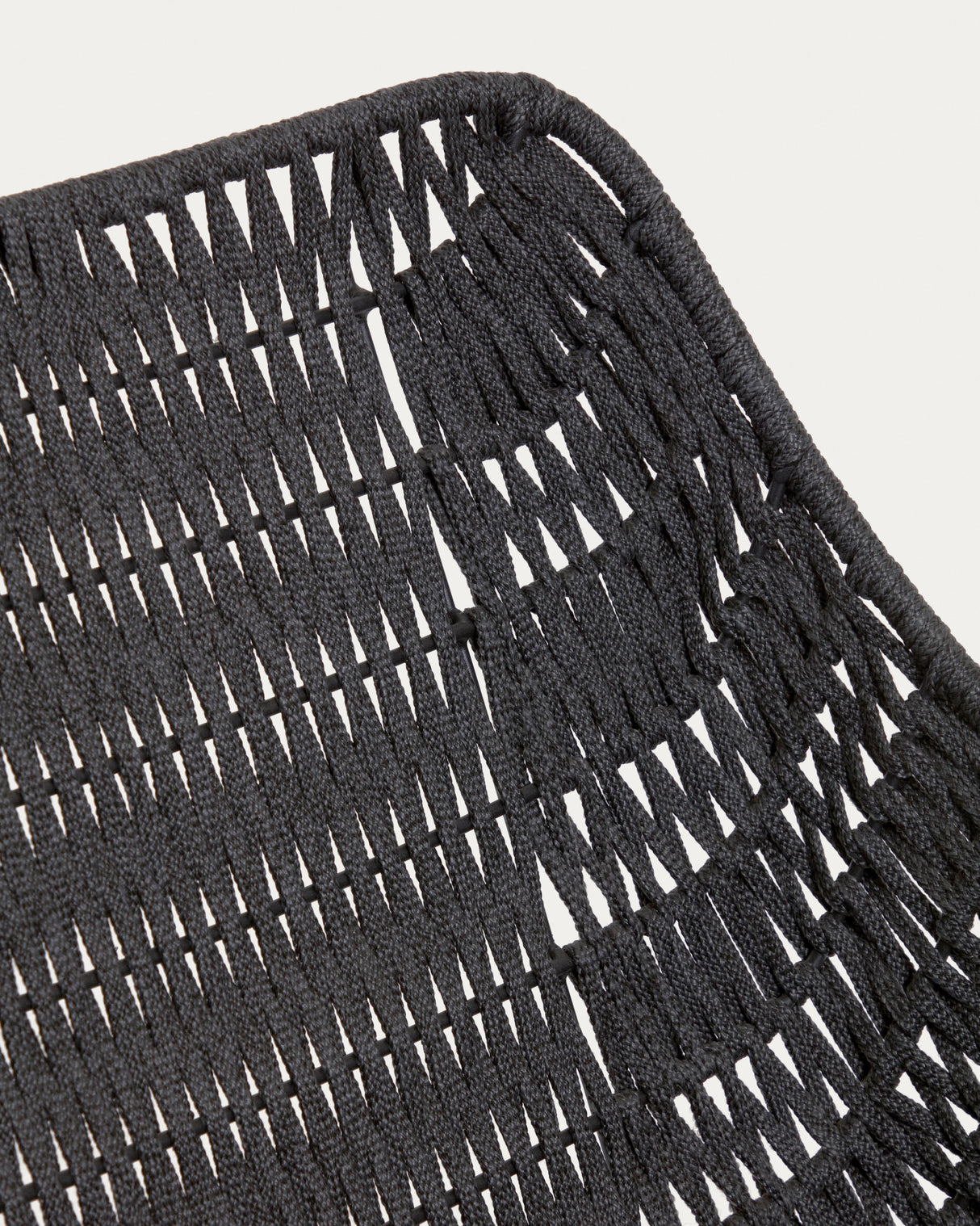 Abeli Seilsessel in Schwarz - ZEN ZONE Furniture