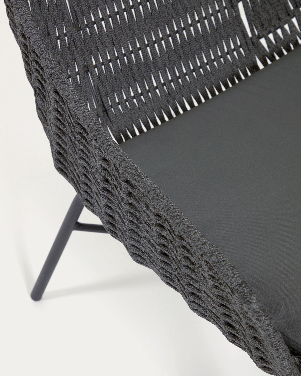 Abeli Seilsessel in Schwarz - ZEN ZONE Furniture