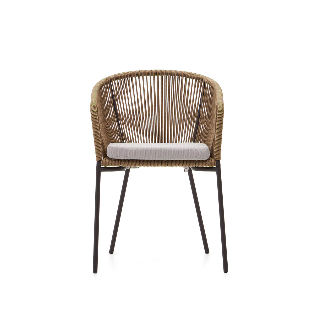 Garten-Essstuhl Beige Yanet - ZEN ZONE Furniture