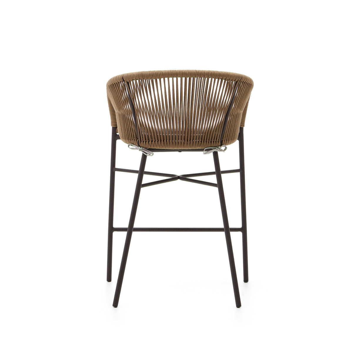 Yanet Hocker aus beigem Seil Höhe 65 cm - ZEN ZONE Furniture