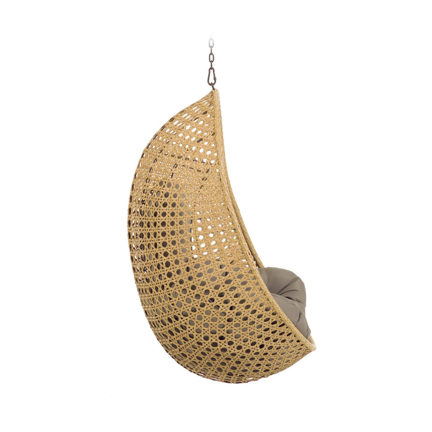 Cira Hängesessel mit natürlichem Finish - ZEN ZONE Furniture