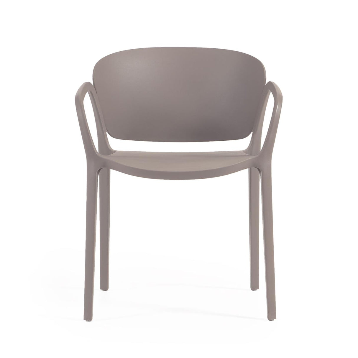 Ania stapelbarer Stuhl 100% outdoor braun - ZEN ZONE Furniture