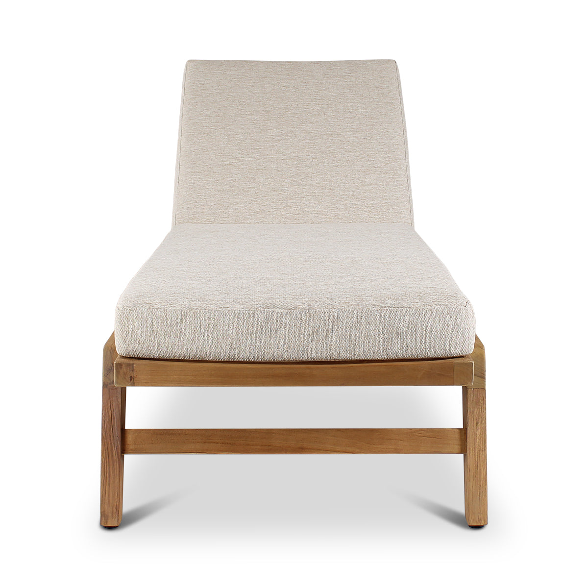 DORA Sonnenliege aus naturbelassenem Teakholz - ZEN ZONE