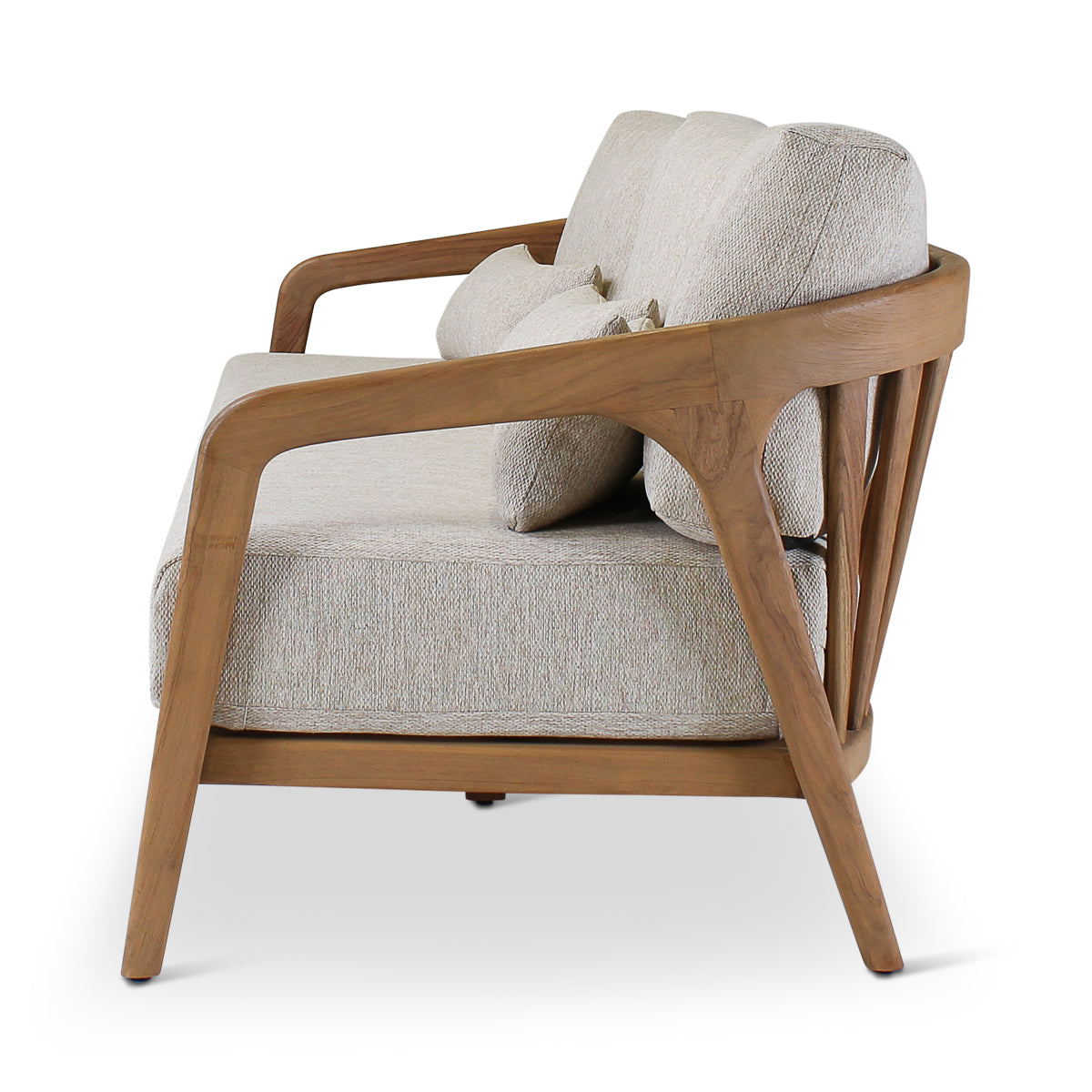 LISA 3-Sitzer aus naturbelassenem Teakholz - ZEN ZONE