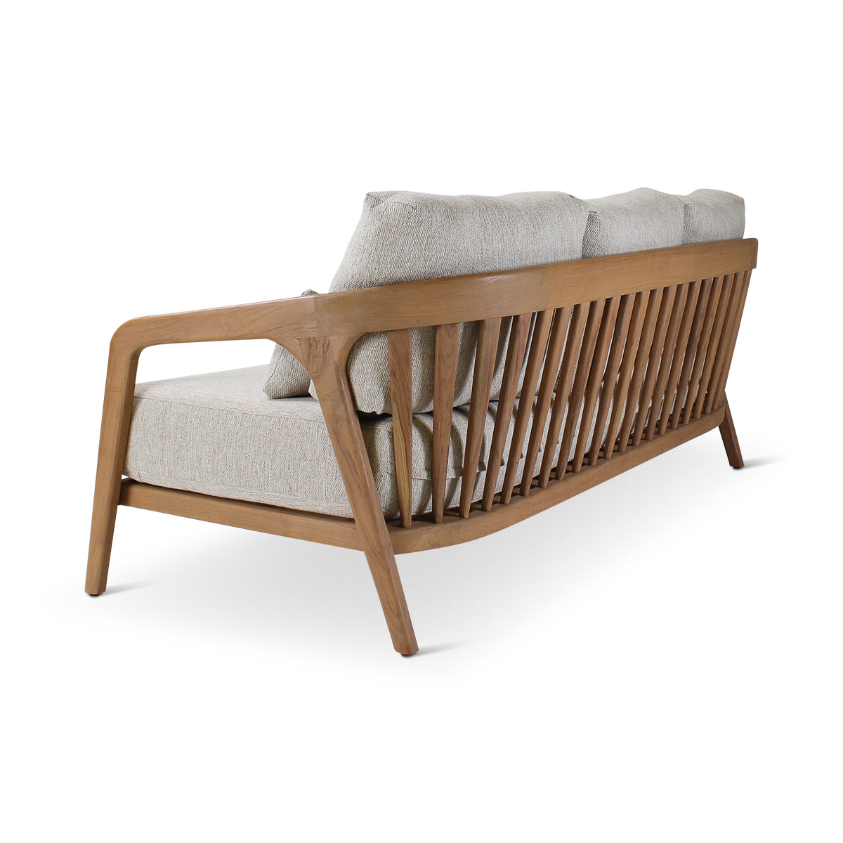 LISA 3-Sitzer aus naturbelassenem Teakholz - ZEN ZONE