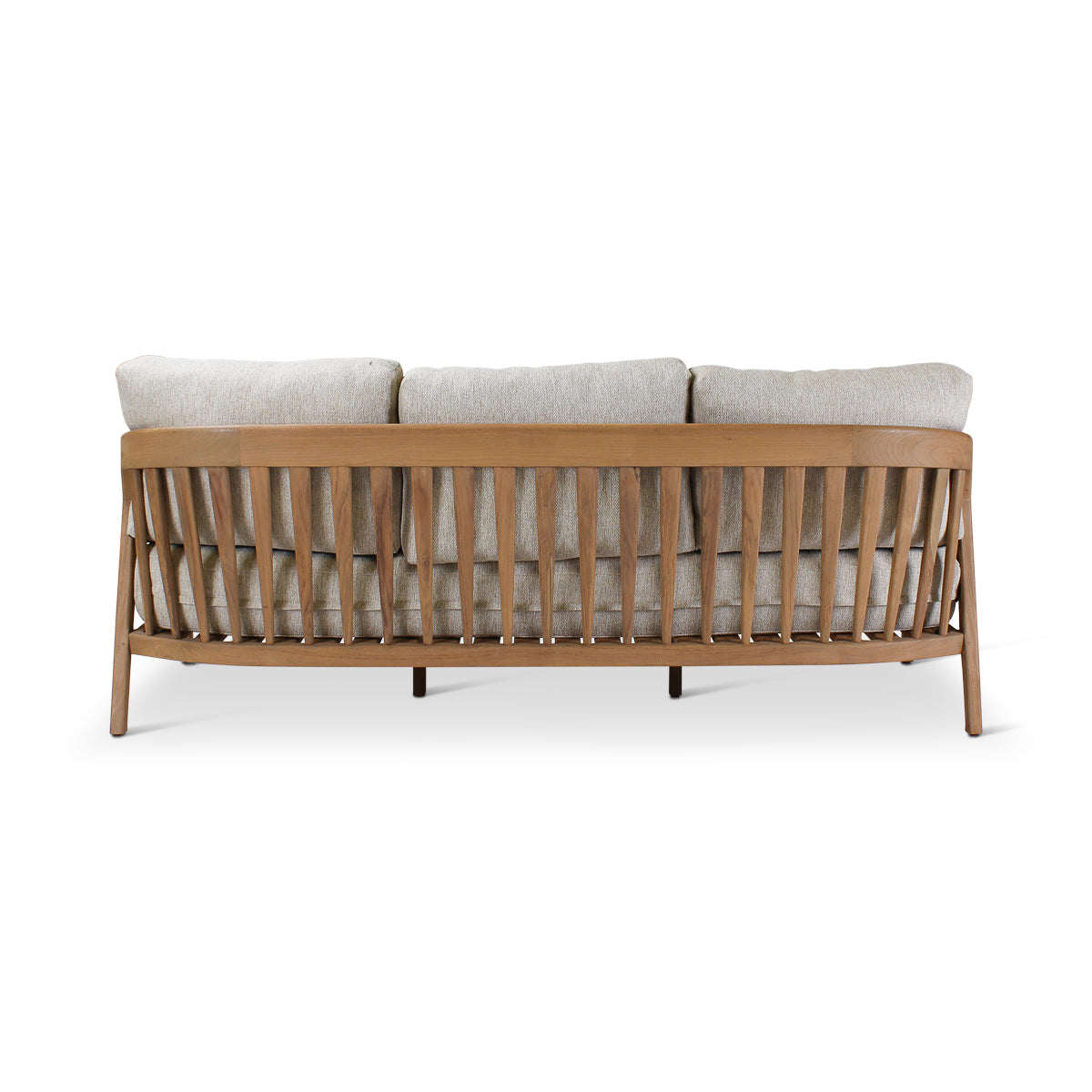 LISA 3-Sitzer aus naturbelassenem Teakholz - ZEN ZONE