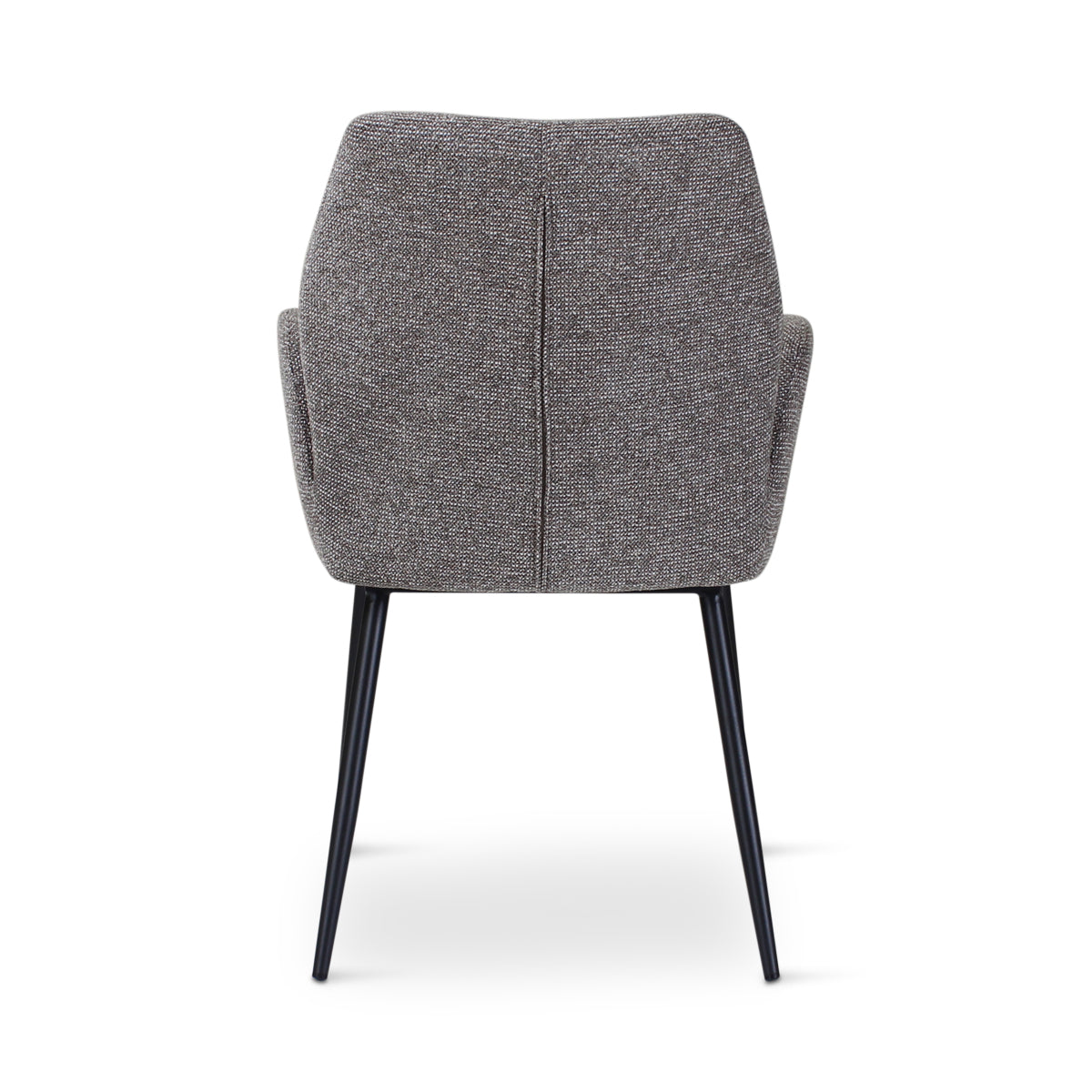 VIGO Sessel in Dunkelgrau mit anthrazitfarbenen Metallbeinen - ZEN ZONE