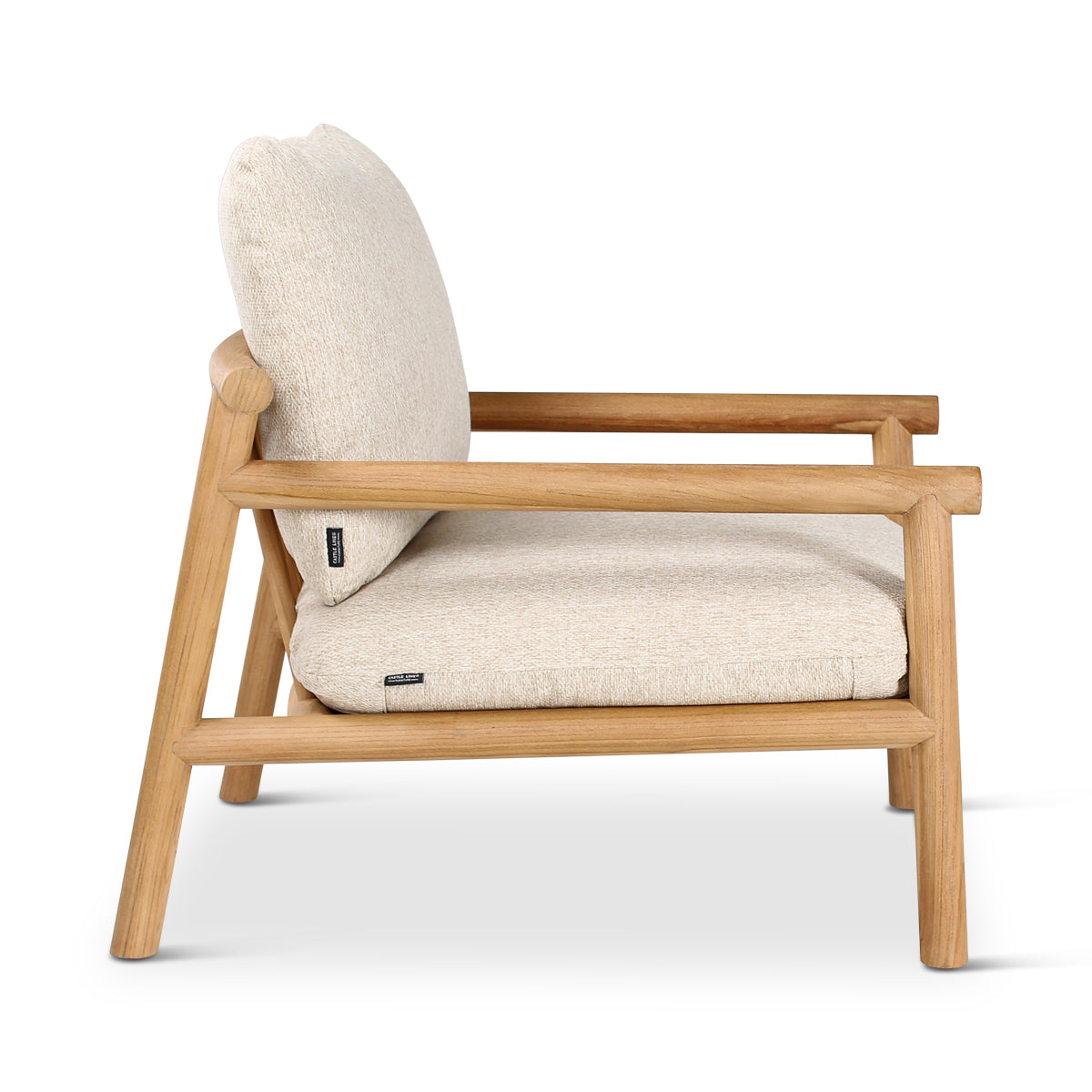 KURO Loungesessel aus naturbelassenem Teakholz - ZEN ZONE