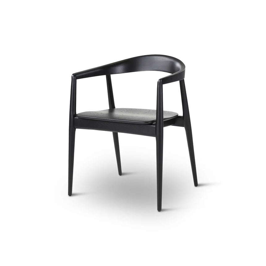 PURA Essstuhl schwarz aus Holz - ZEN ZONE Furniture