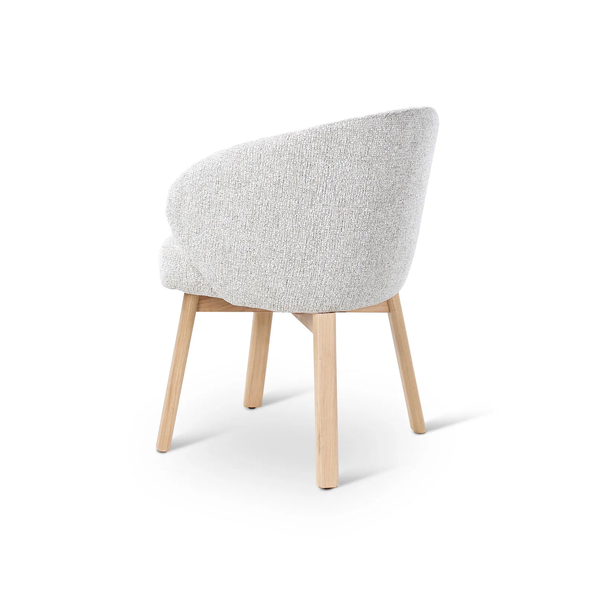 Essstuhl Bolly aus Eiche in beige - ZEN ZONE Furniture