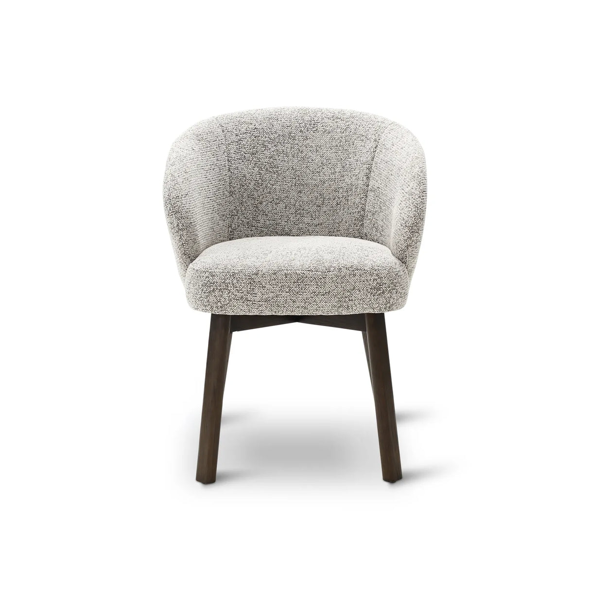 Essstuhl Bolly aus Eiche in hellgrau - ZEN ZONE Furniture