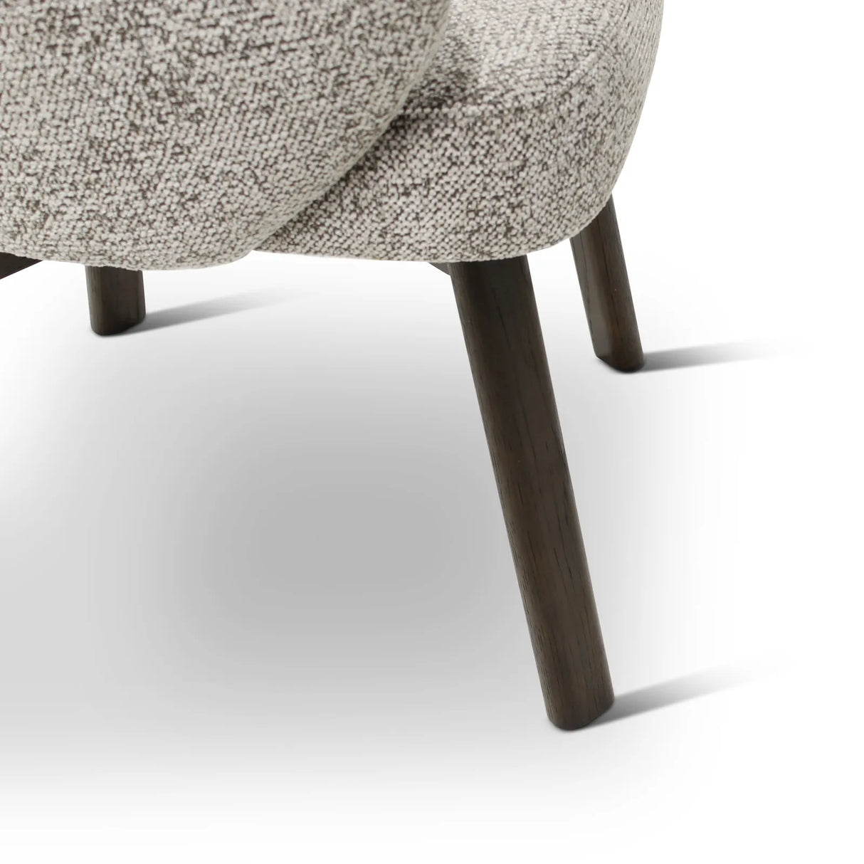 Essstuhl Bolly aus Eiche in hellgrau - ZEN ZONE Furniture