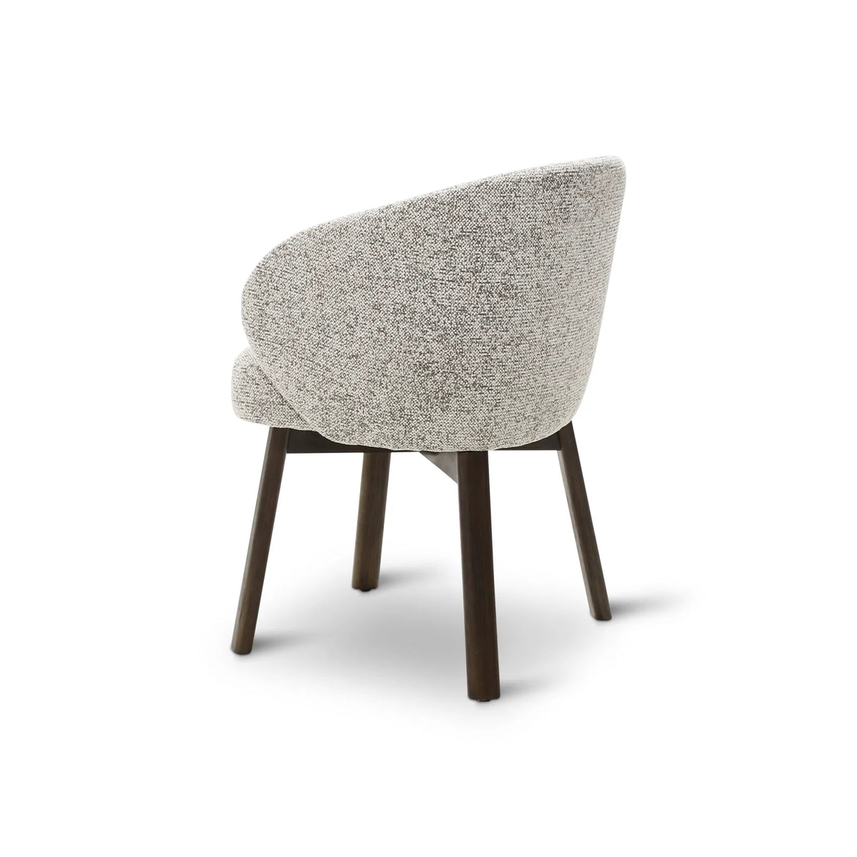 Essstuhl Bolly aus Eiche in hellgrau - ZEN ZONE Furniture