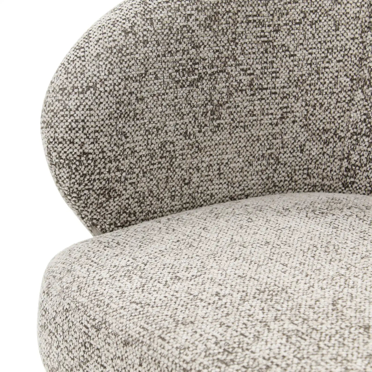 Essstuhl Bolly aus Eiche in hellgrau - ZEN ZONE Furniture