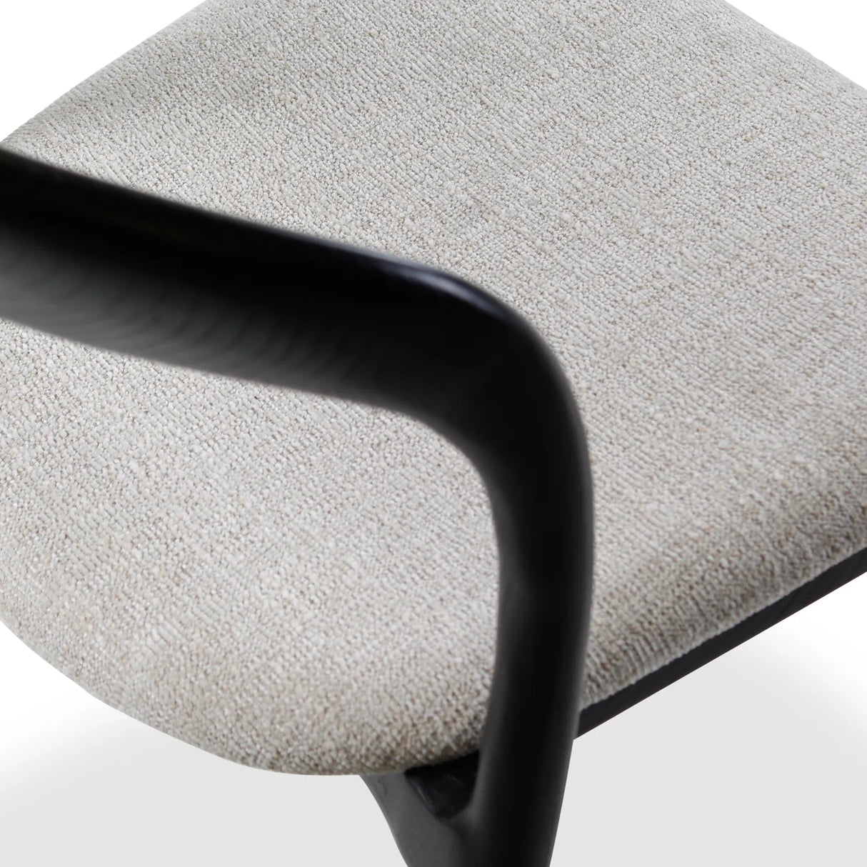 MIRANO Essstuhl in Off White/Schwarz - ZEN ZONE Furniture