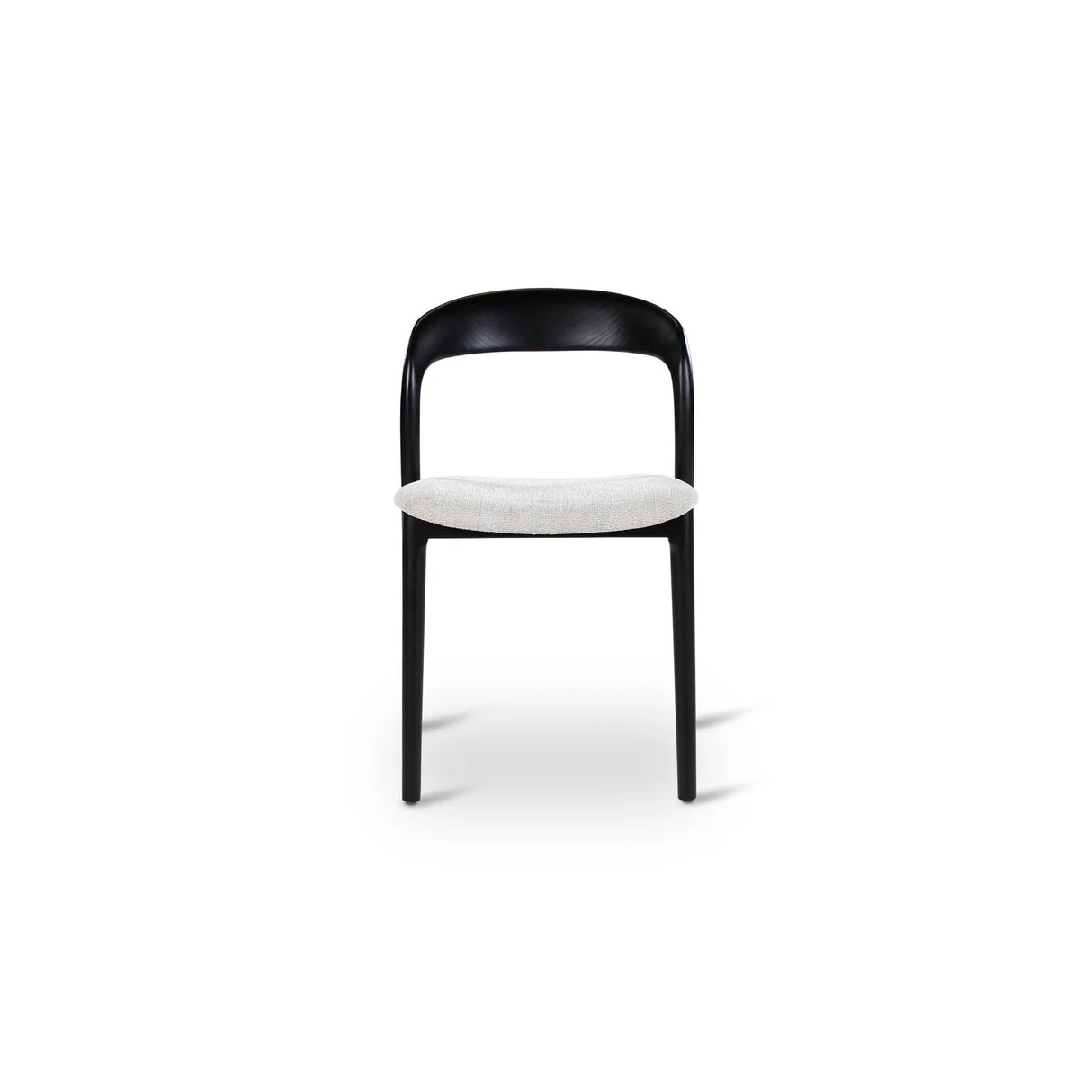 MIRANO Essstuhl in Off White/Schwarz - ZEN ZONE Furniture