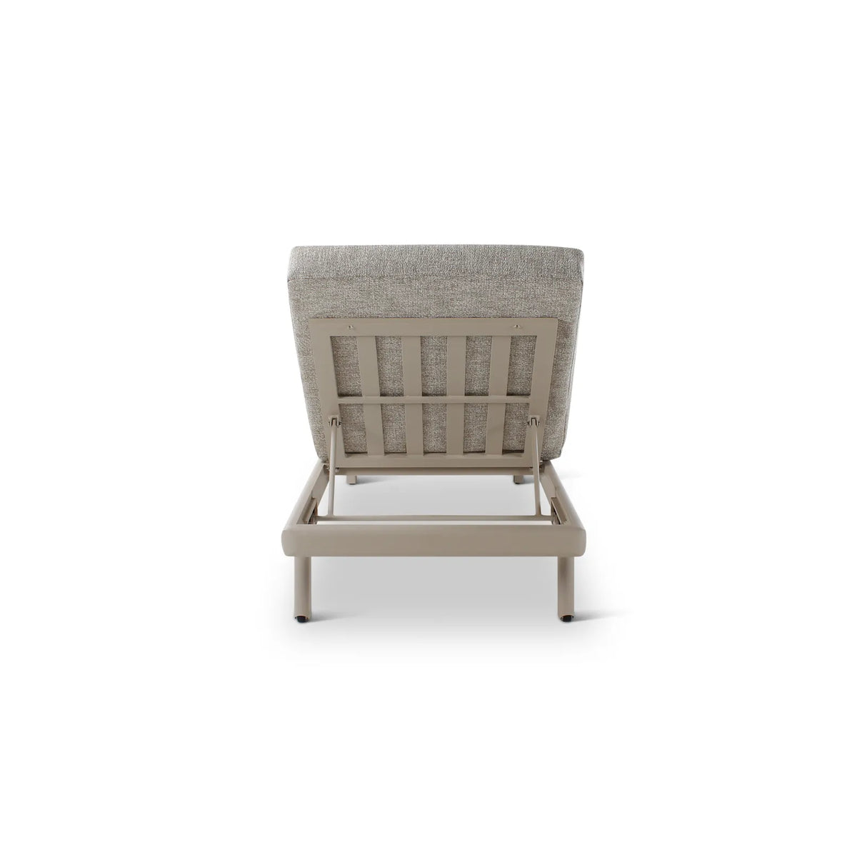 Sonnenliege Riva aus Aluminium mit graufarbenen Kissen - ZEN ZONE Furniture
