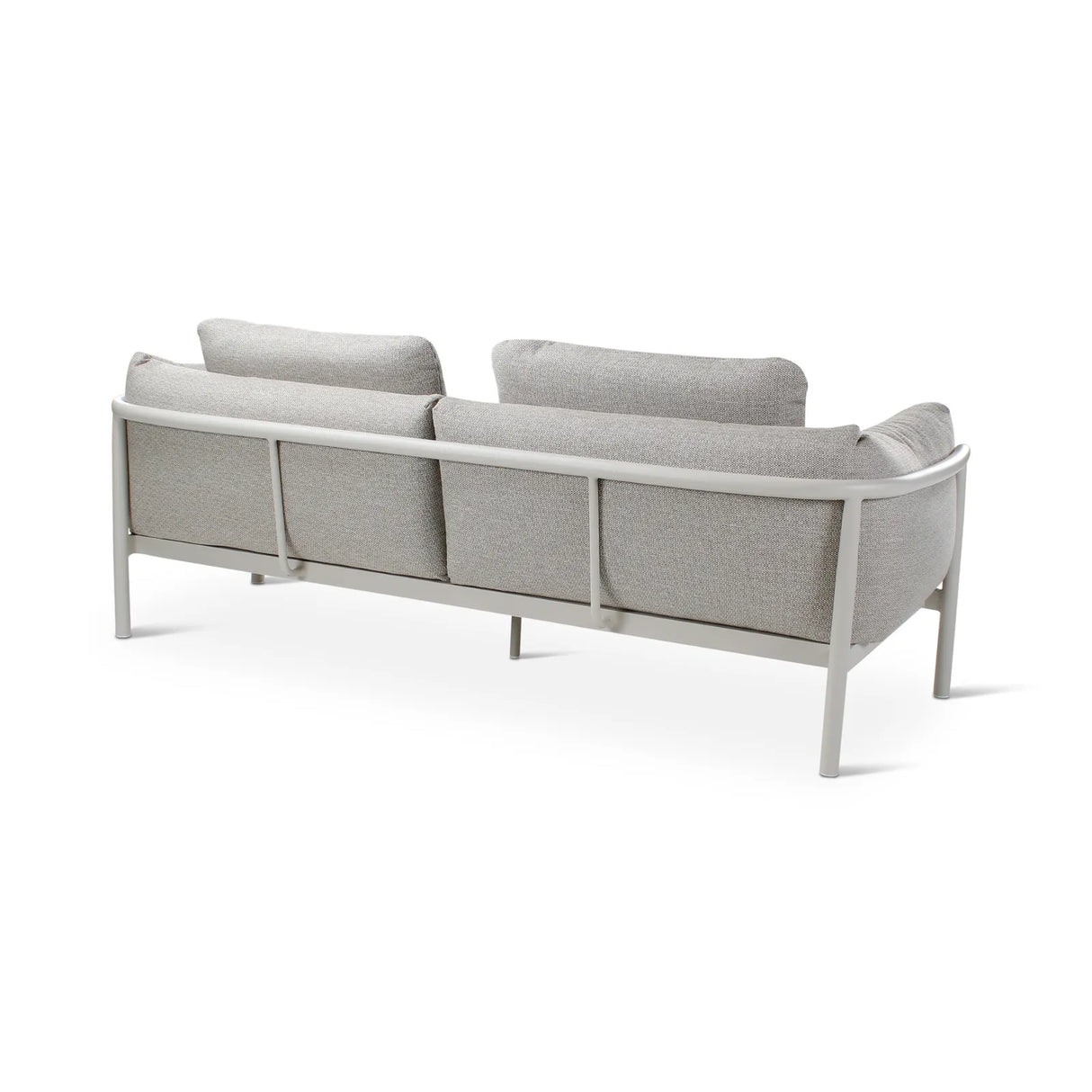 2,5-Sitzer Gartensofa Liv aus Aluminium mit dünenfarbenen Kissen, 211x86x84 cm - ZEN ZONE Furniture