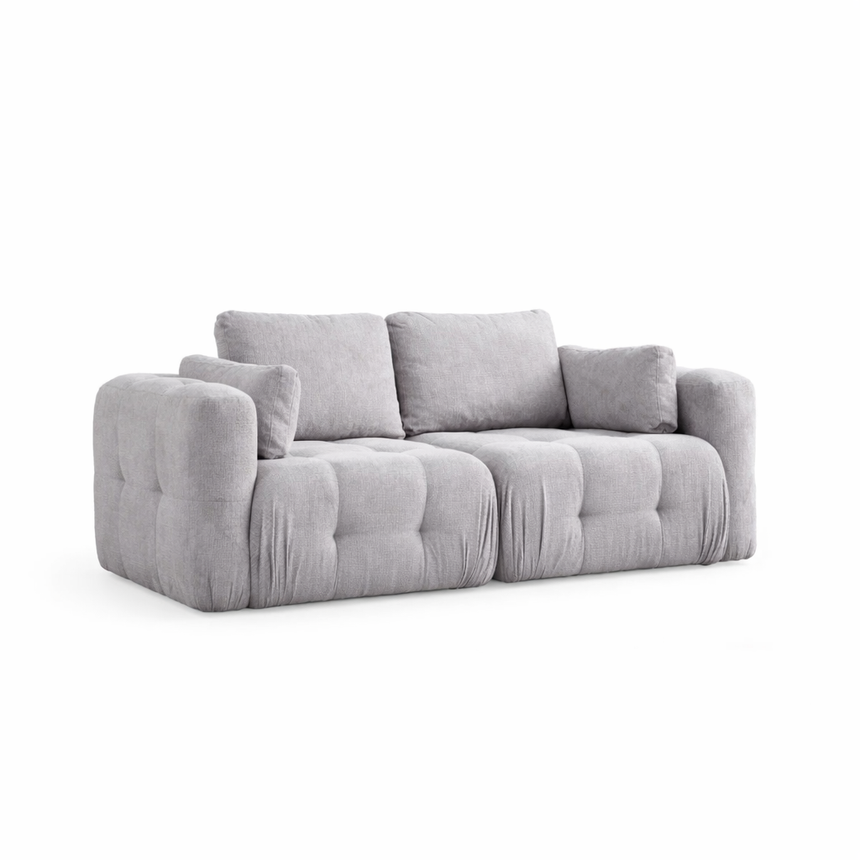 Amaris 2-Sitzer Sofa mit Bezug aus Stoff, 200x100 cm - ZEN ZONE Furniture
