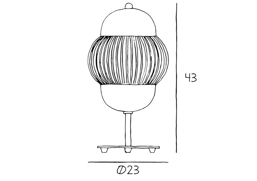 Table lamp Shahin Table