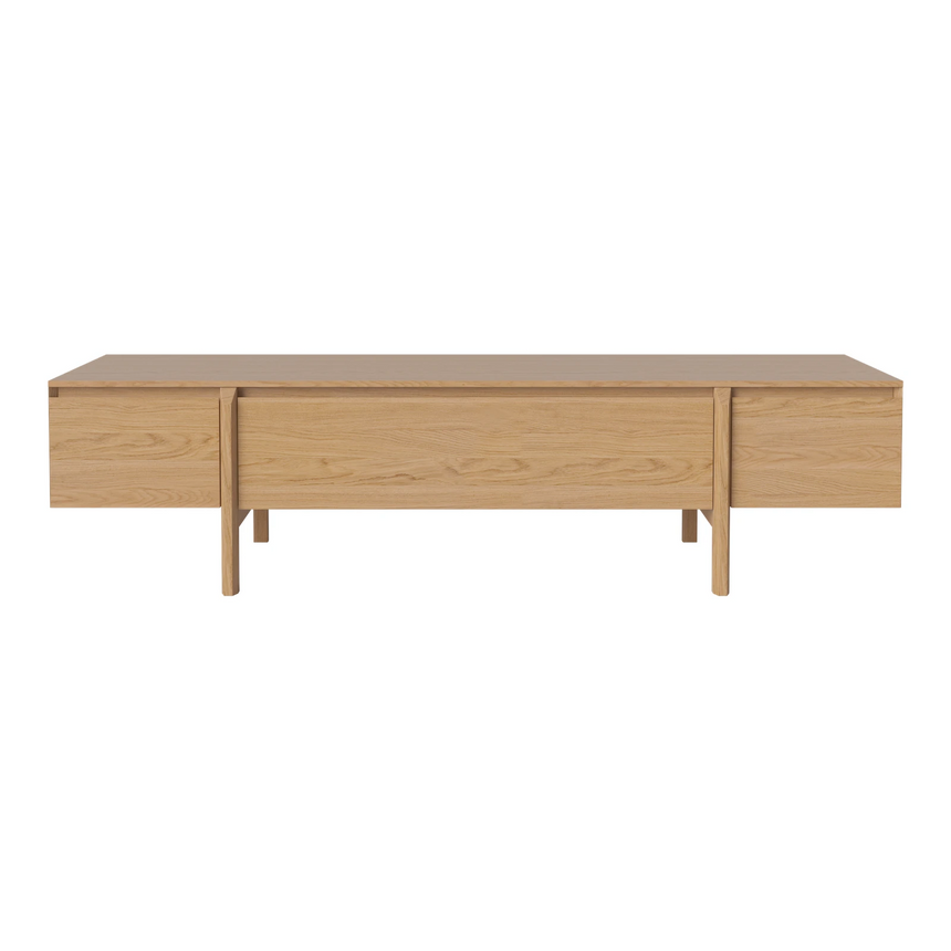 Daia Lowboard mit Schubladen, aus Eiche geölt, 180 cm