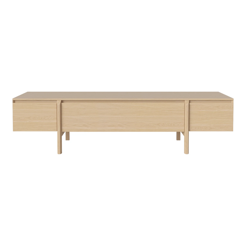 Daia Lowboard mit Schubladen, aus Eiche geölt, 180 cm