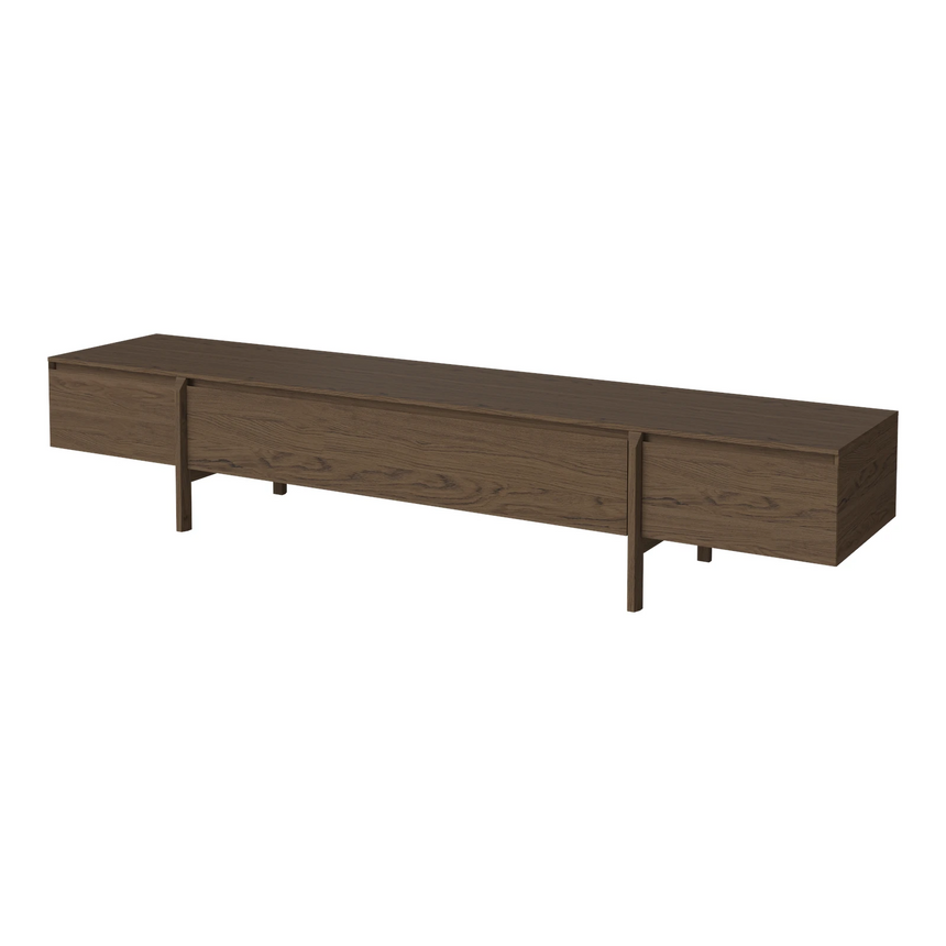 Daia Lowboard mit Schubladen, aus Eiche, geölt, 240 cm