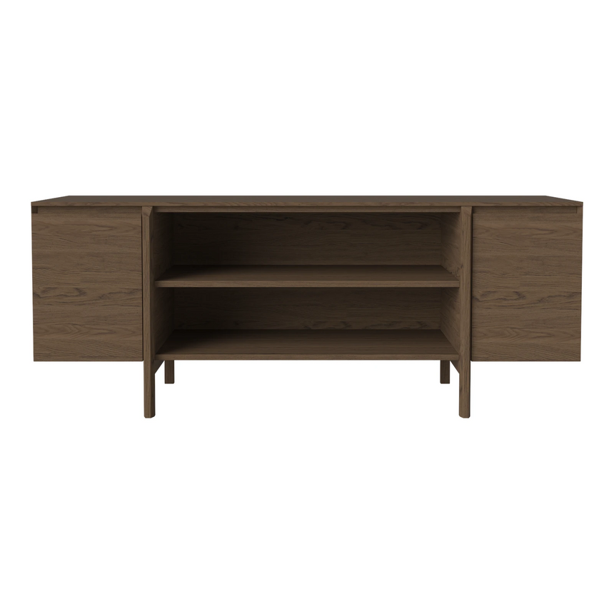 Buffet Daia, en chêne, huilé, 180x50.5 cm