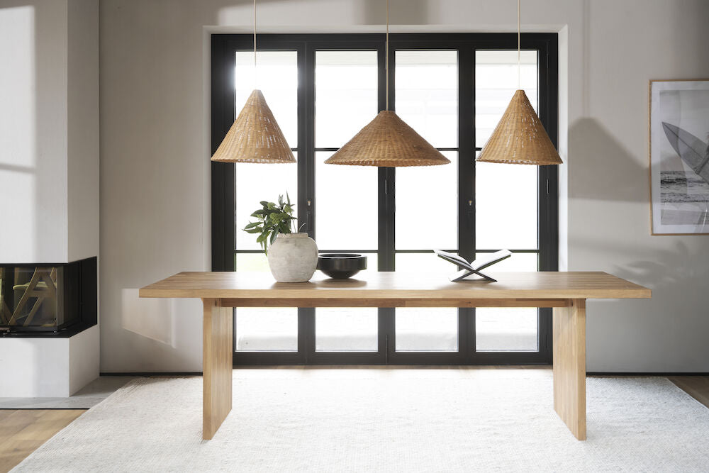 EMMETT Esstisch Eiche 240x95x75cm - ZEN ZONE