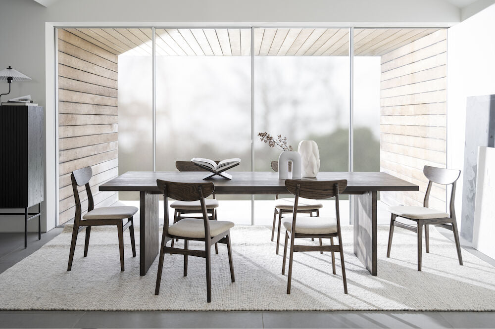 EMMETT Esstisch Braun 240x95x75cm - ZEN ZONE