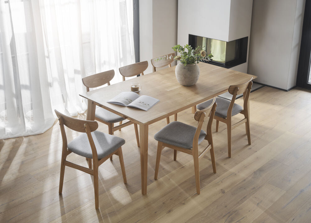 FILIPPA Esstisch Eiche 180x90x74cm - ZEN ZONE