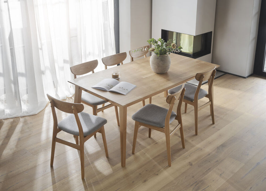 FILIPPA Esstisch Eiche 180x90x74cm - ZEN ZONE