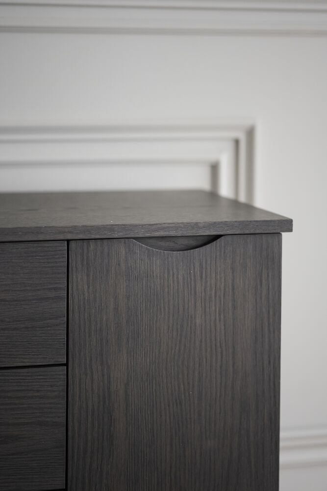 FILIPPA Sideboard Dunkelbraun 122x40x85cm - ZEN ZONE Furniture