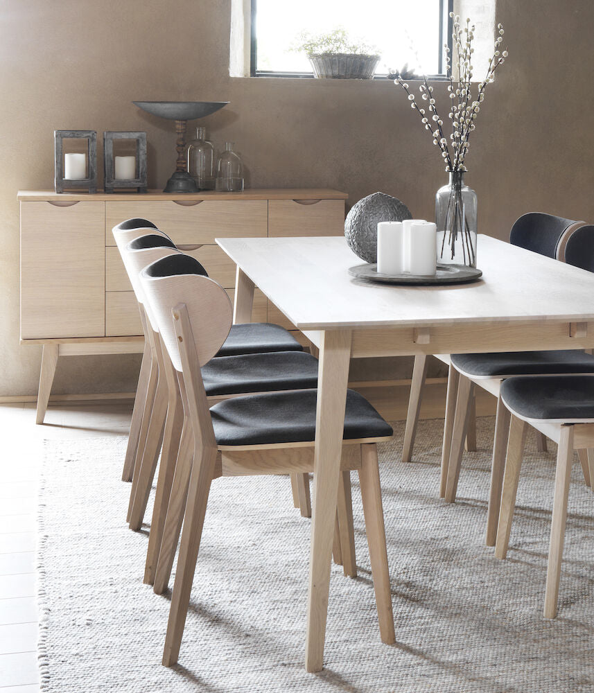 FILIPPA Sideboard Weiß pigmentiert 122x40x85cm - ZEN ZONE Furniture