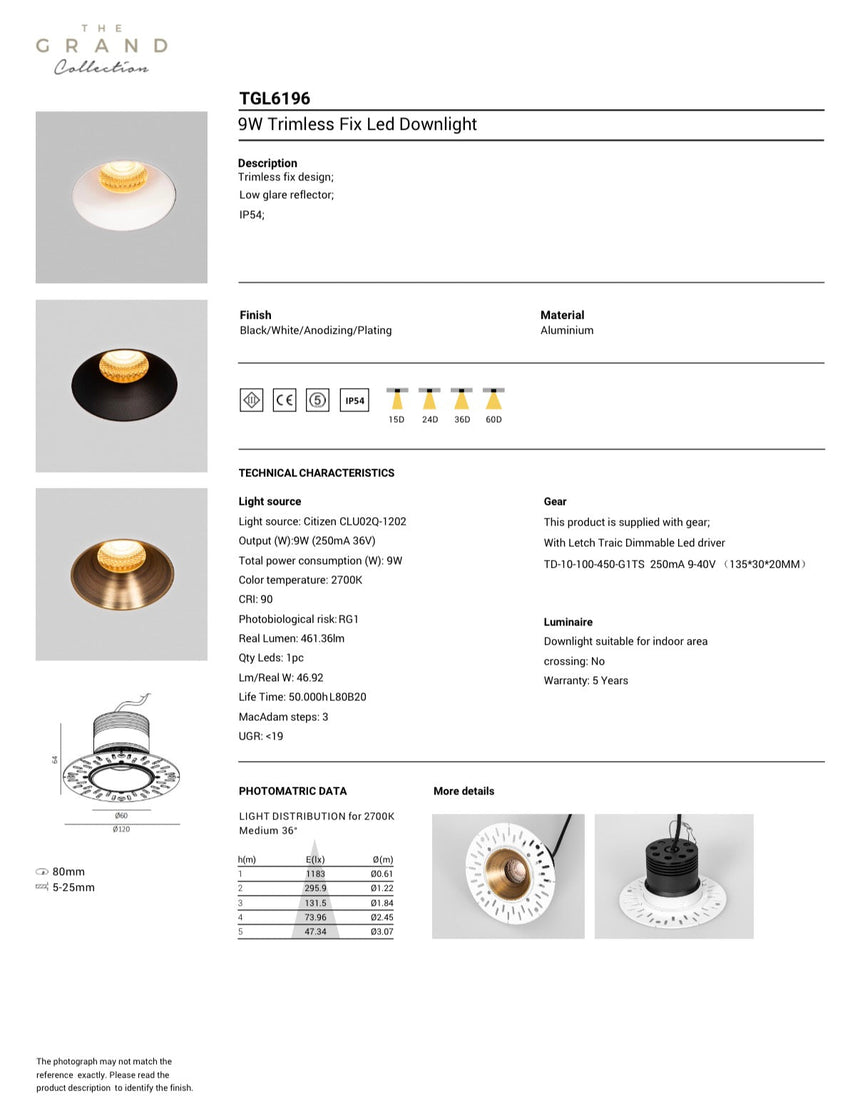 ELEGANZA Schwenkbarer LED-Spot - ZEN ZONE Furniture