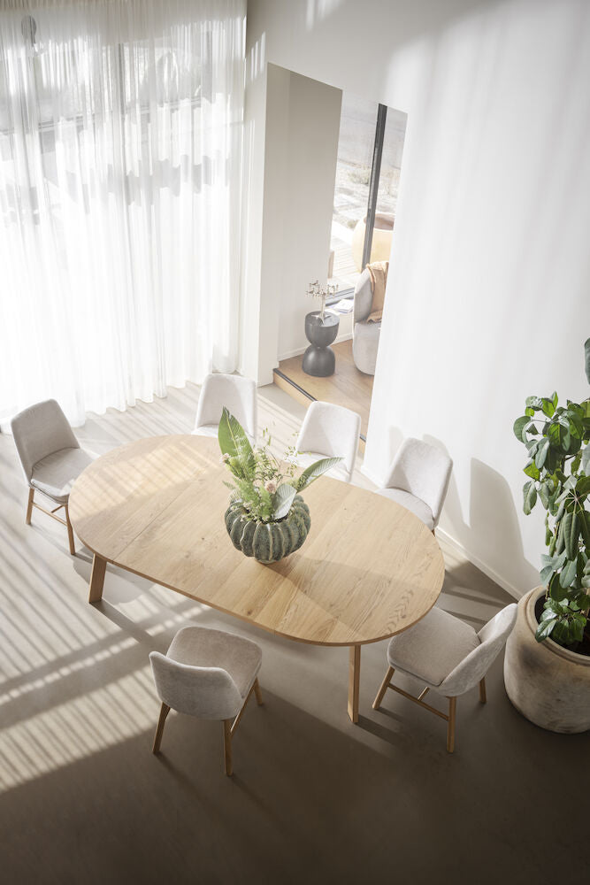 GLENSIDE Esstisch Eiche 130x130x75cm - ZEN ZONE