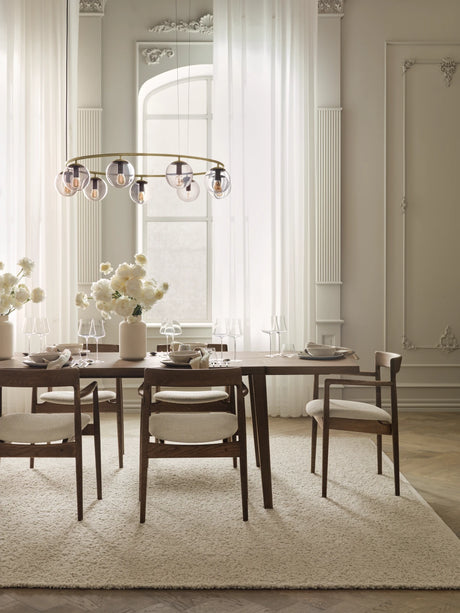 Graceful Esstisch aus Eiche / Furnier 160 x 95 cm - 30 mm - ZEN ZONE Furniture